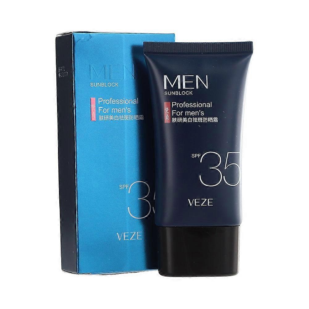 40g sunscreen SPF35 (A) $Fanzhen Skin Research Whitening Sunscreen Moisturizing Concealer Isolation UV Sunscreen
