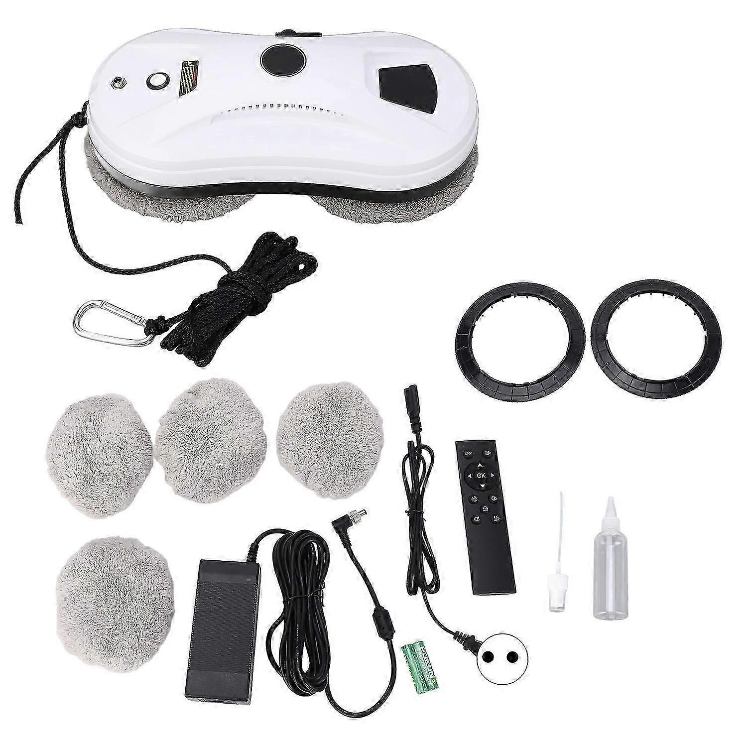 Window Cleaner Robot Auto Routine Planing 2800Pa Suction Power Glass Cleaning Robot with 8 Cloth 100