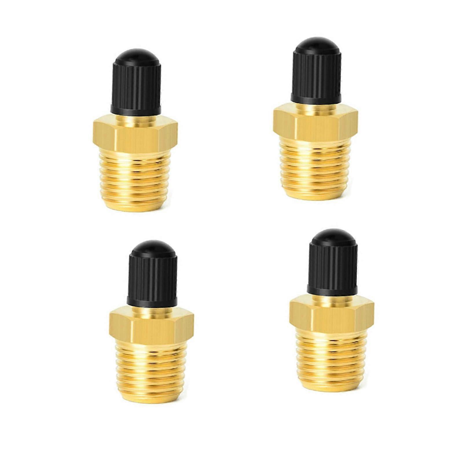 Fast Inflating Tool with Convenient Air Charging Nozzle, Fits Cylinders for Camping and Sports Equipment, Pack of 4