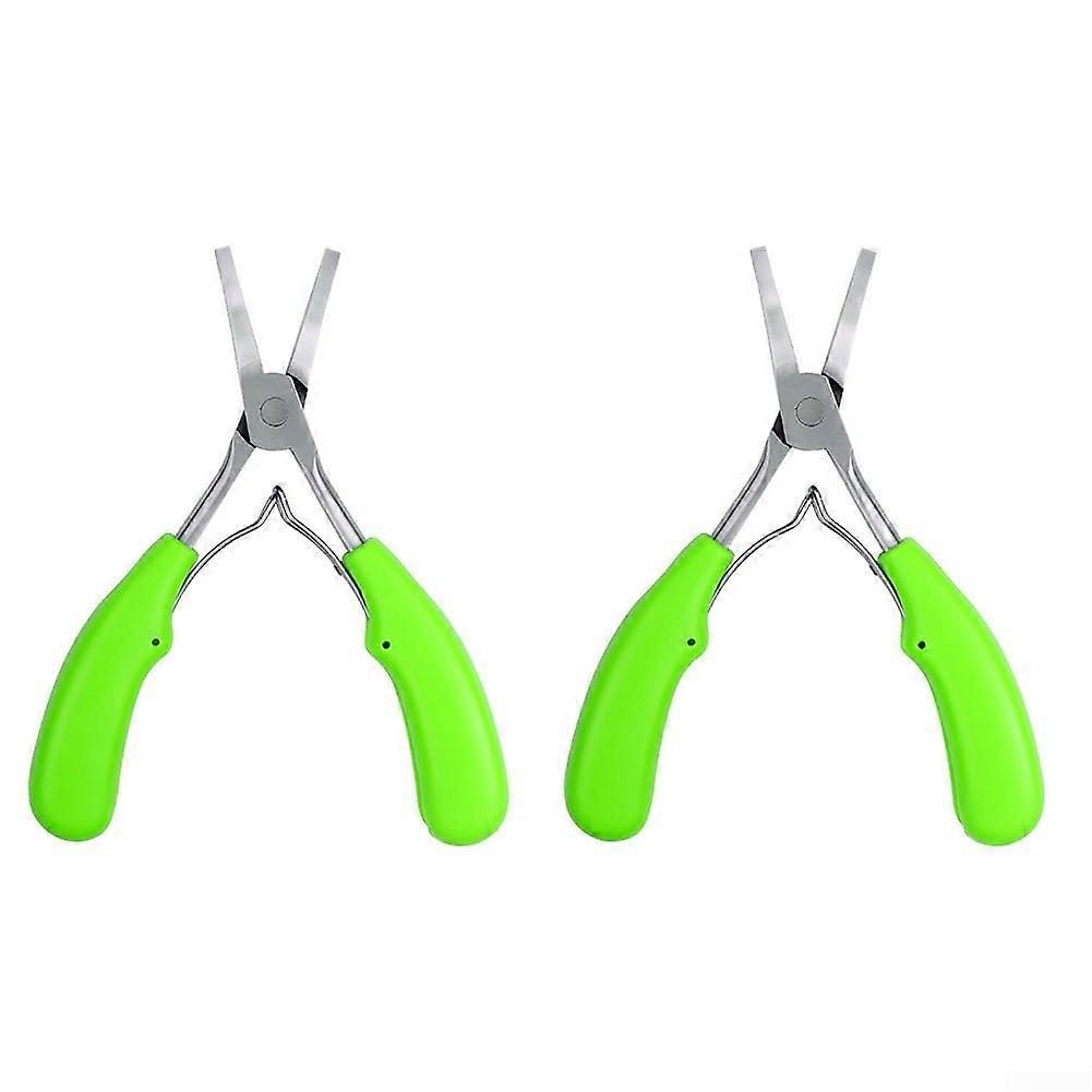 Essential pliers with high strength and easy clamping force, 2 pieces (green) (green)