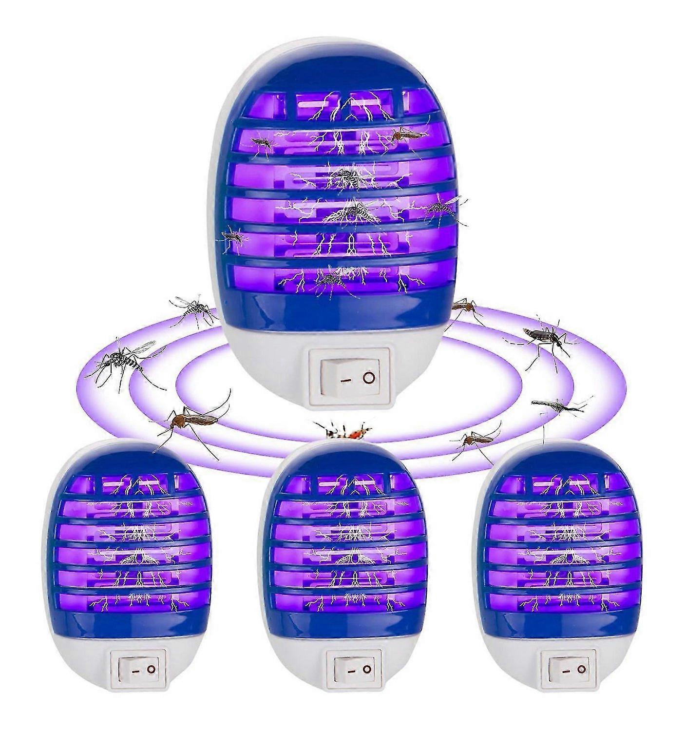 Insect killer mosquito plug, 4-socket, effective insect killers, mosquito lamp, safe home solution