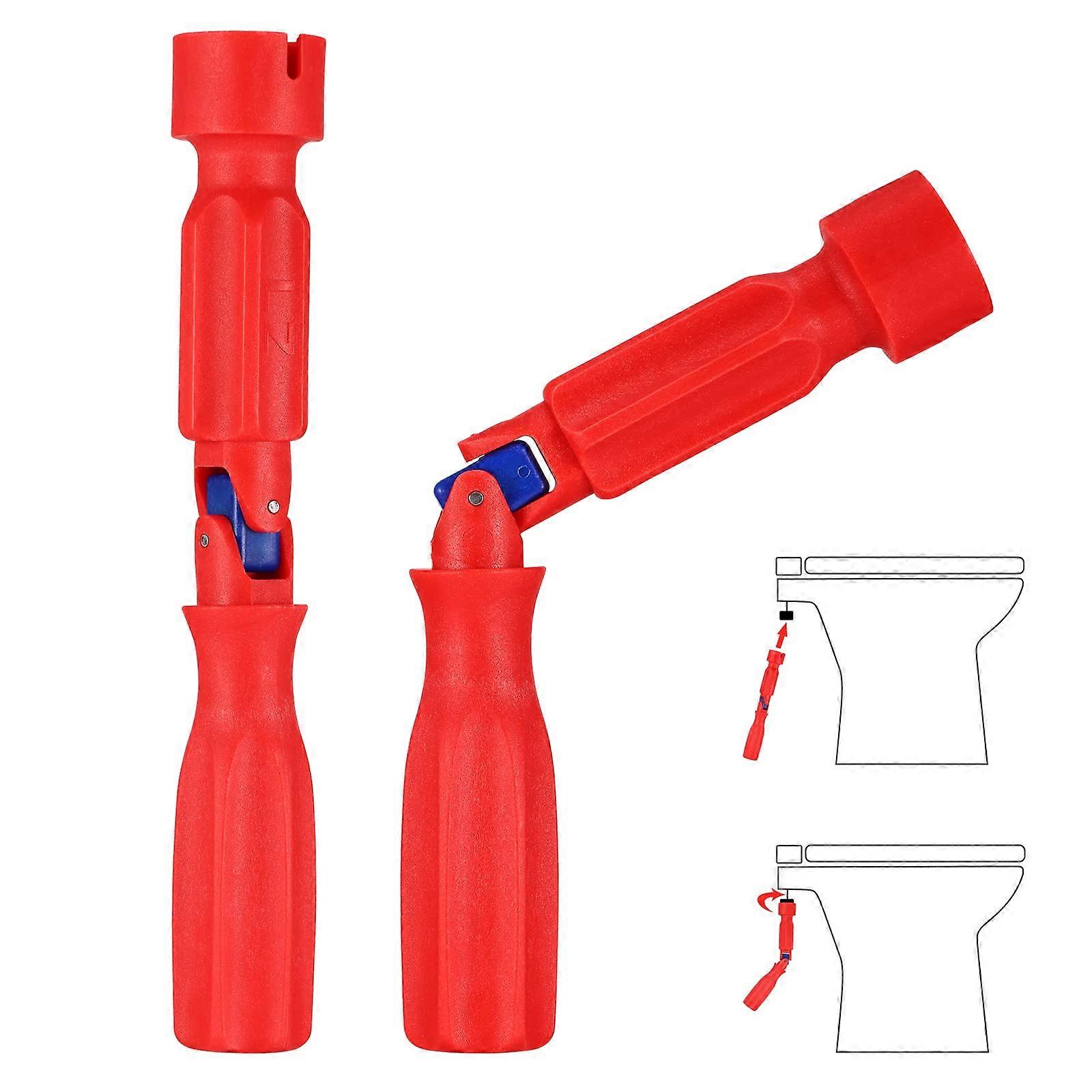 Toilet Seat Wrench, Mounting Tool with Adjustable Hinge Wrench