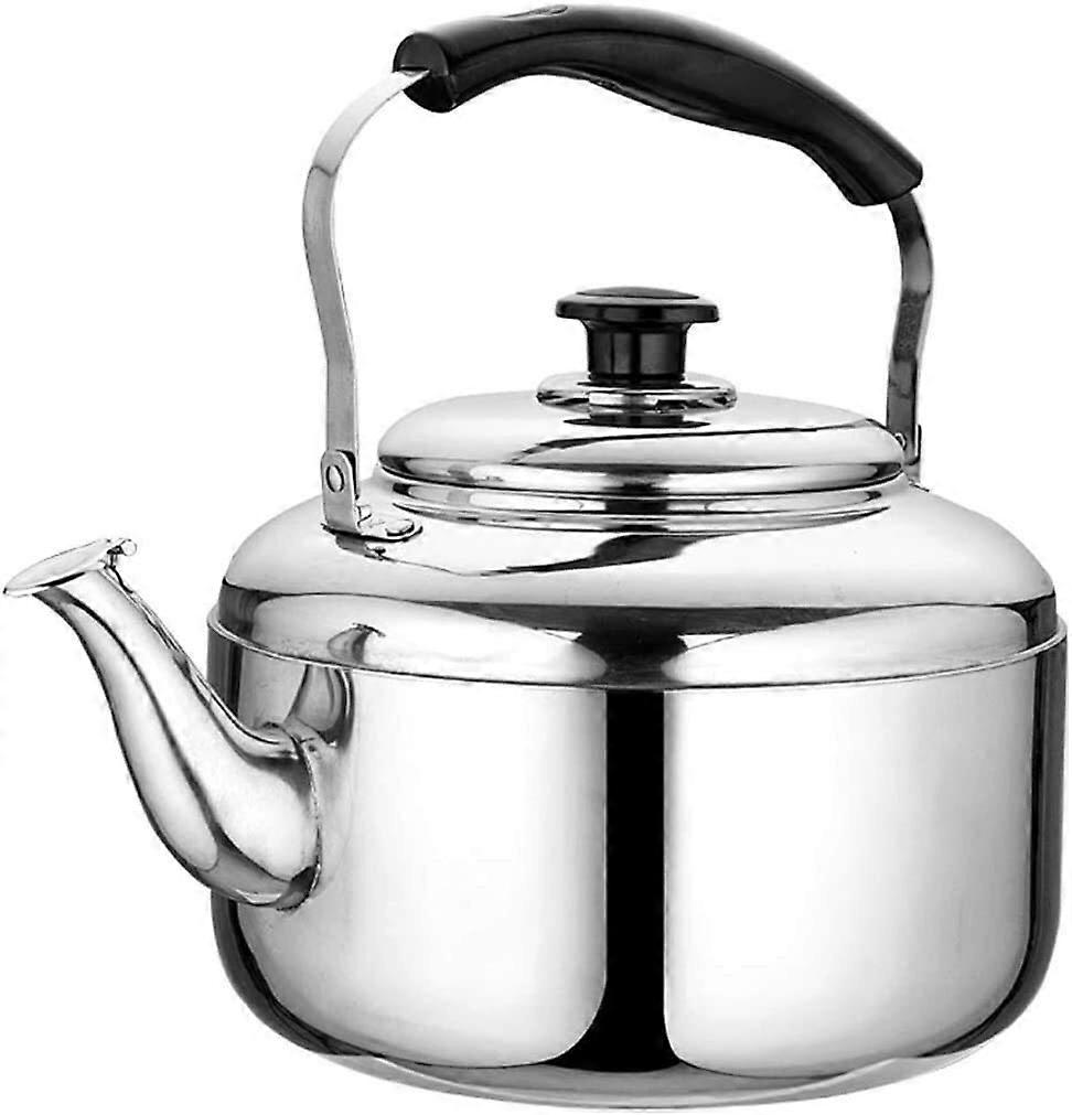 Whistling kettle, whistling kettle, teapot for stove, induction stove, gas, general automatic whistle (7 l) One Color 7L