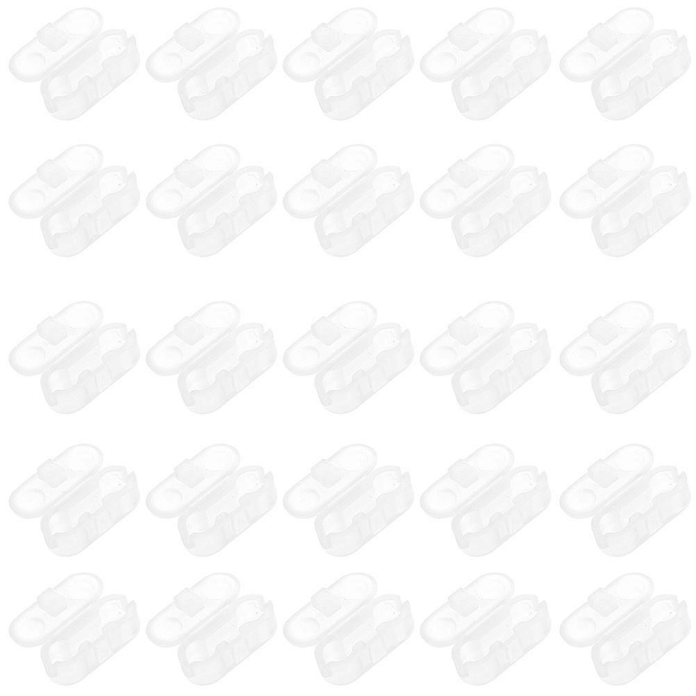 Blind Parts Replacement Bead Connector for Vertical Blinds Office Use 4.5*6 Size POM Material 60Pcs