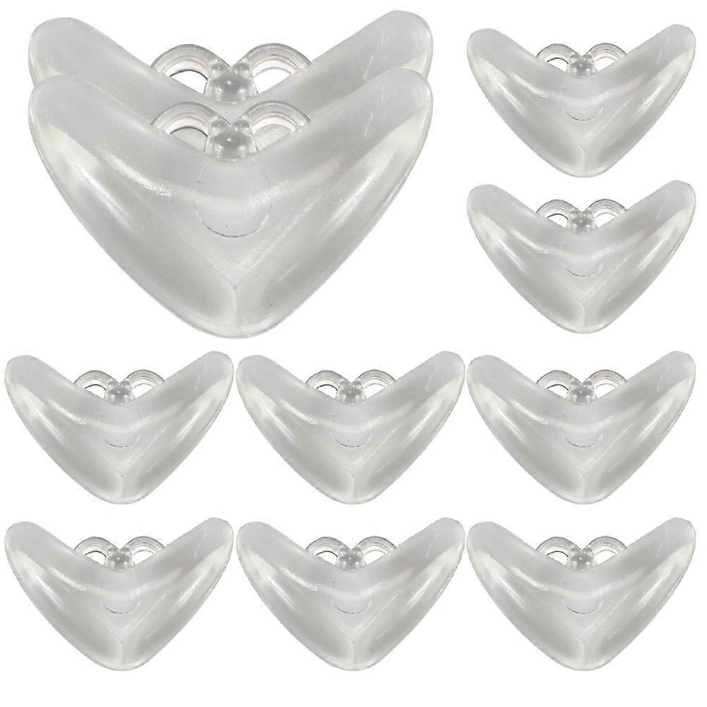 Safety Corner Protectors 10pcs Soft Transparent Childproof Guards for Furniture, Table Corners, Cabinets, and Desks