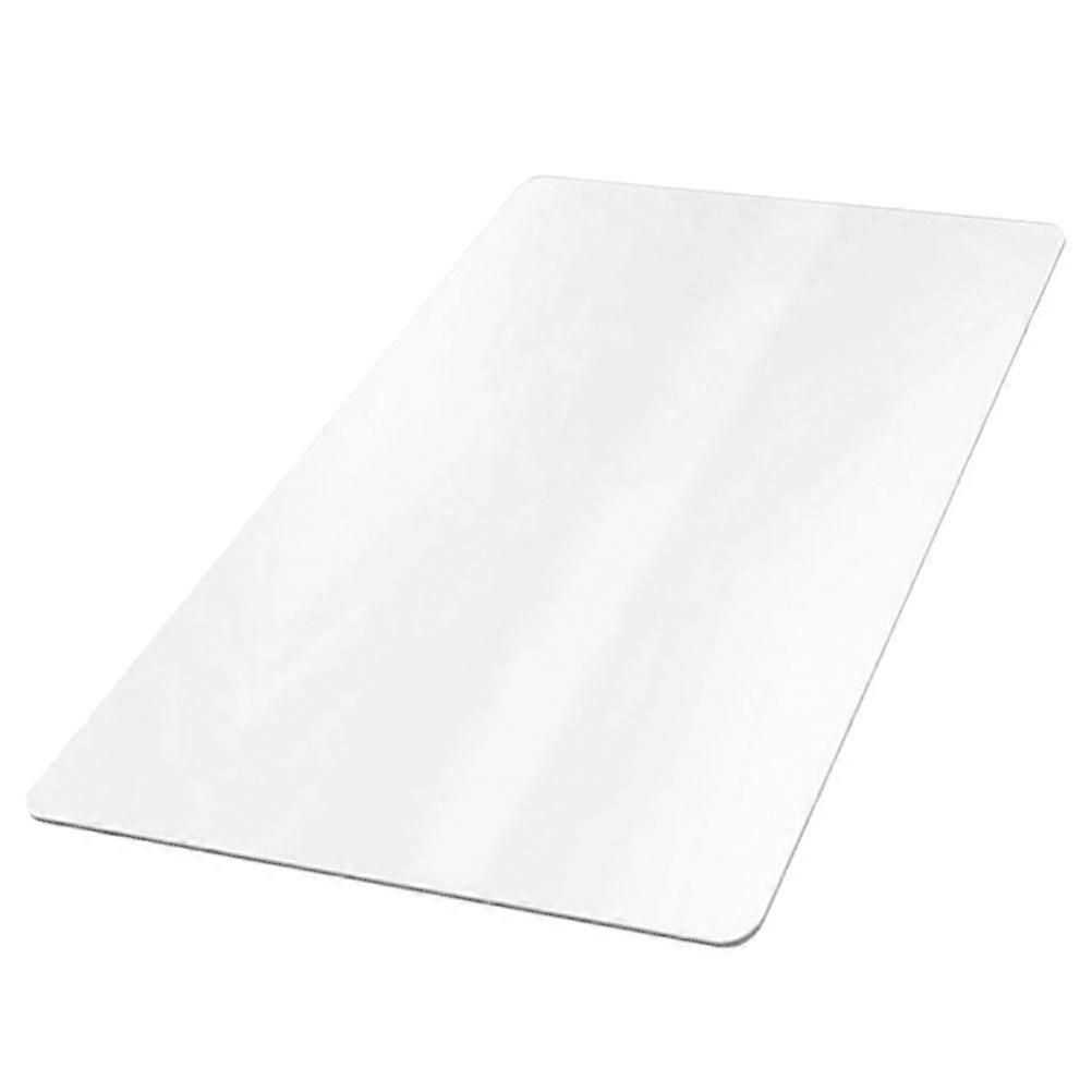 Computer Chair Mat Under Refrigerator Floor Protector Rectangular Pvc 31.5X19.7X0.1In 1Set