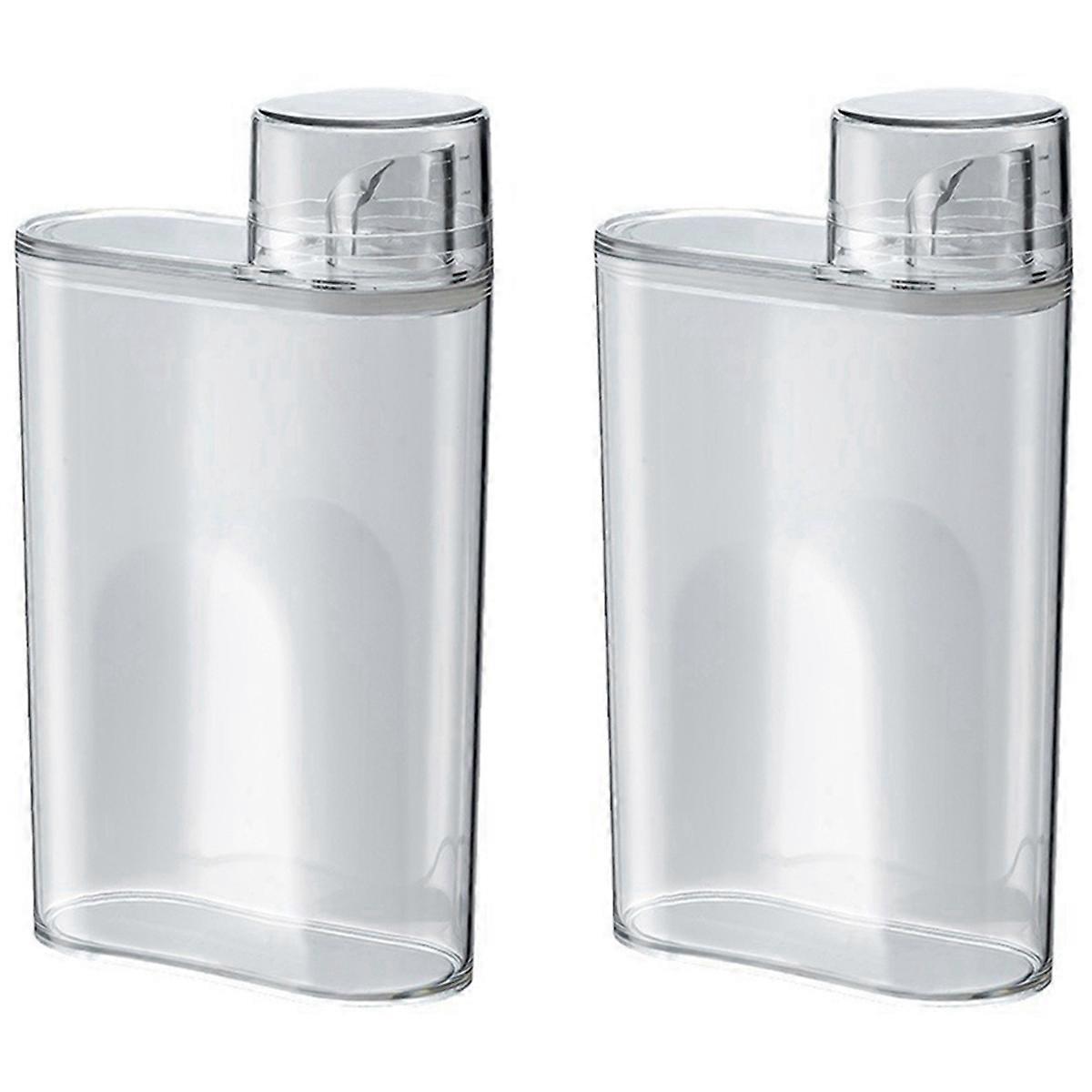 Transparent Laundry Detergent Dispenser Bottle Sealed Tank