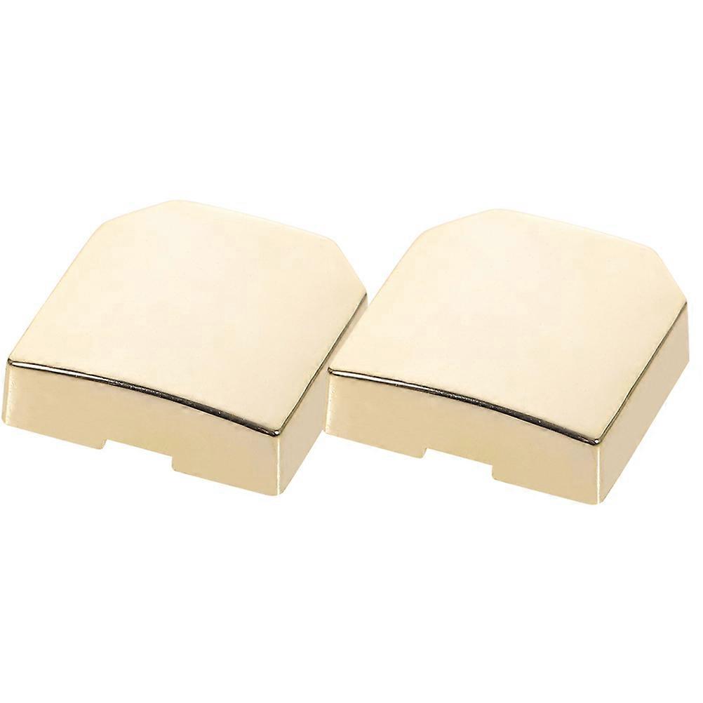 Metronome Metal Part Mechanical Metronome Block For Music Practice Golden 1.8x1.7x0.5cm Beat Timing 2Set