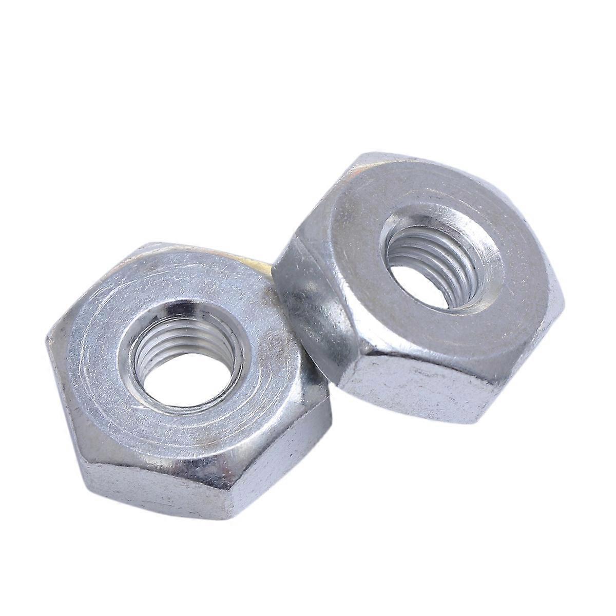 Lock Nuts Nuts Sprocket Cover Nuts Chainsaw Accessories Auto Part Metal 6Pcs Replacement