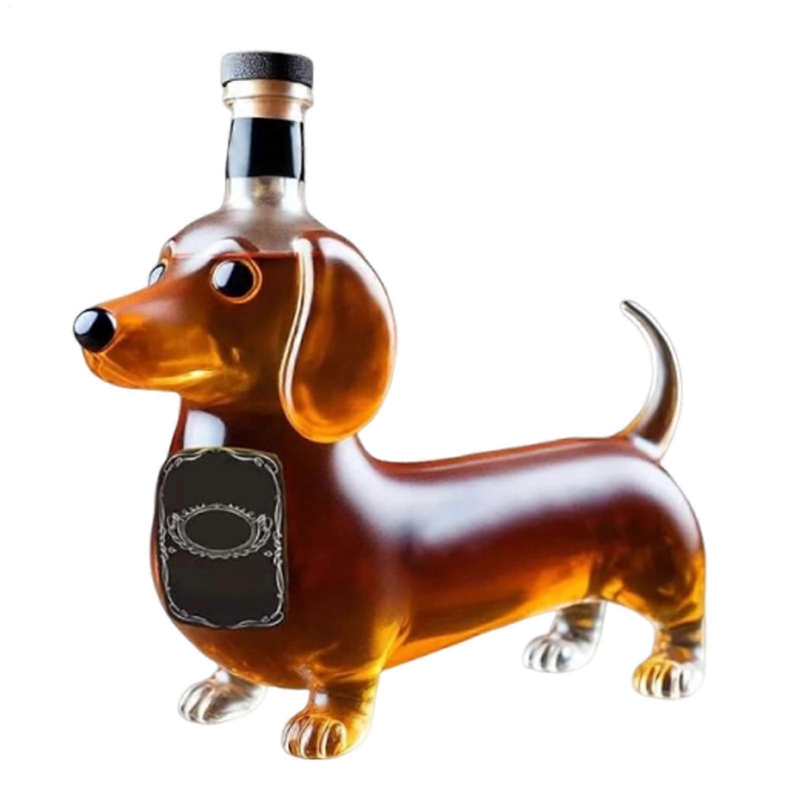 Dachshund Dog Whiskey Bottle, DachshundShaped Bottles For Liquor, Red Wine Decanter Lovers