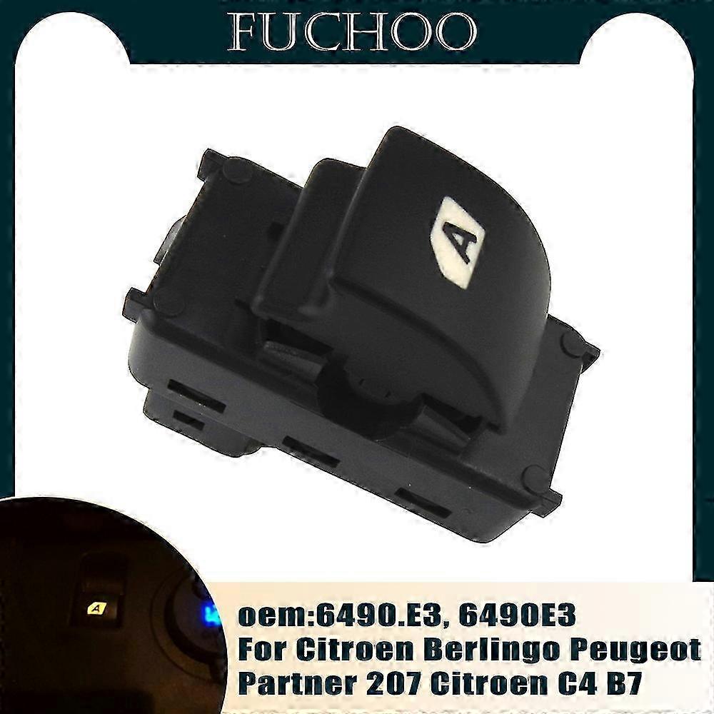 Passenger Side Window Switch Button Car Accessories Compatible with Multiple Brands