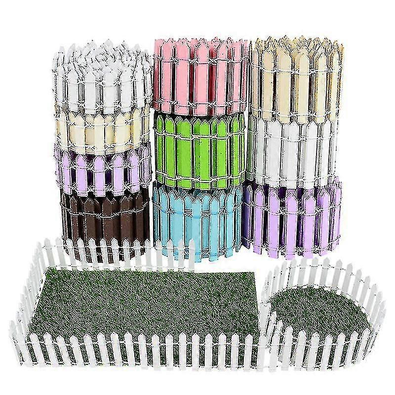 100 سم / لفة 3 سم 5 سم سياج خشبي حاجز خشبي لمصغرة المناظر الطبيعية جنية حديقة التماثيل المنمنمات الملحقات