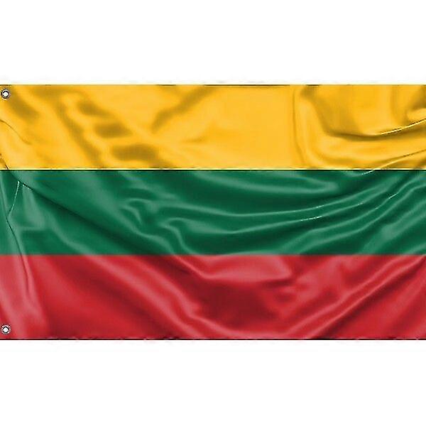 Lithuania Flag, Unique Design, Available in 3x5 Ft / 90x150 cm and 4x6 Ft / 120x180 cm Sizes