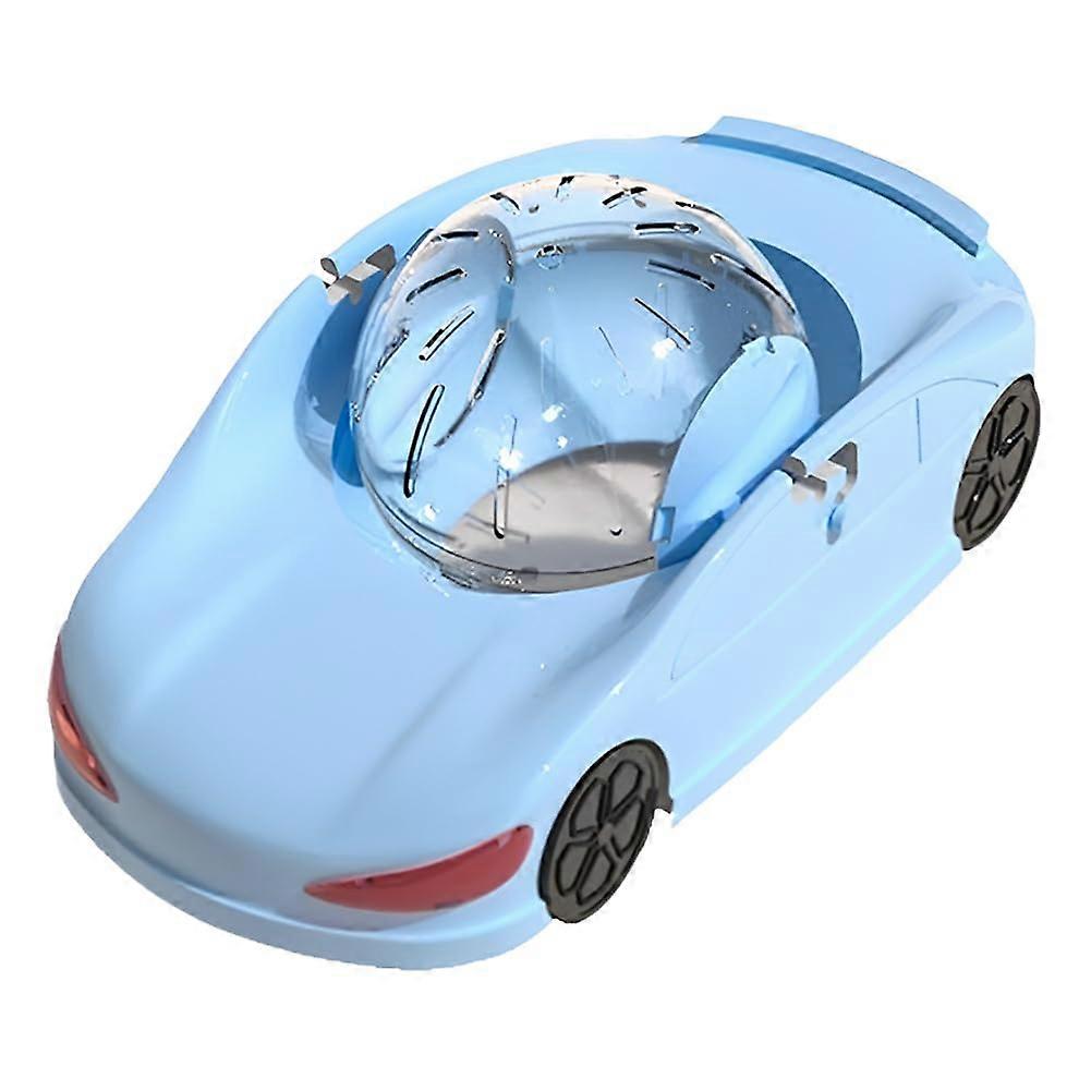 Multifunctional Hamster Exercise Wheel Toy, Lightweight Durable PP Material, Blue, Ideal for Active Small Pets