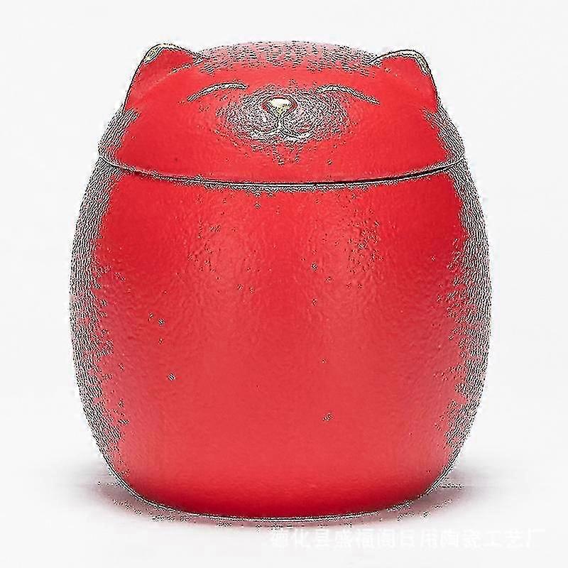 New Cat Urn for Cat Ashes Keepsake Pet Urns - Suitable for Black Cats, 200ml