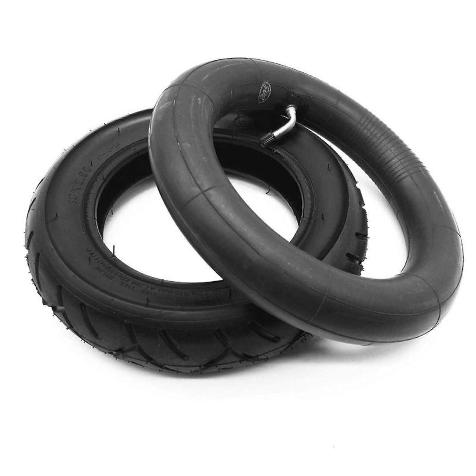Inner Tube 10x2.50 For Electric Bicycle Scooter, Bent Valve, 10 Inch, Rear Wheel, Wheelbarrow/Hoverboard Tire Tube