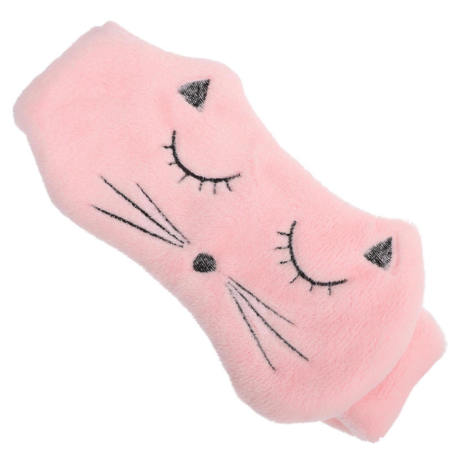 Wash Face Headband Flannel and Fabric Hair Band Brushing Teeth Mothers 9.1×4.7×1.2in 1Pc