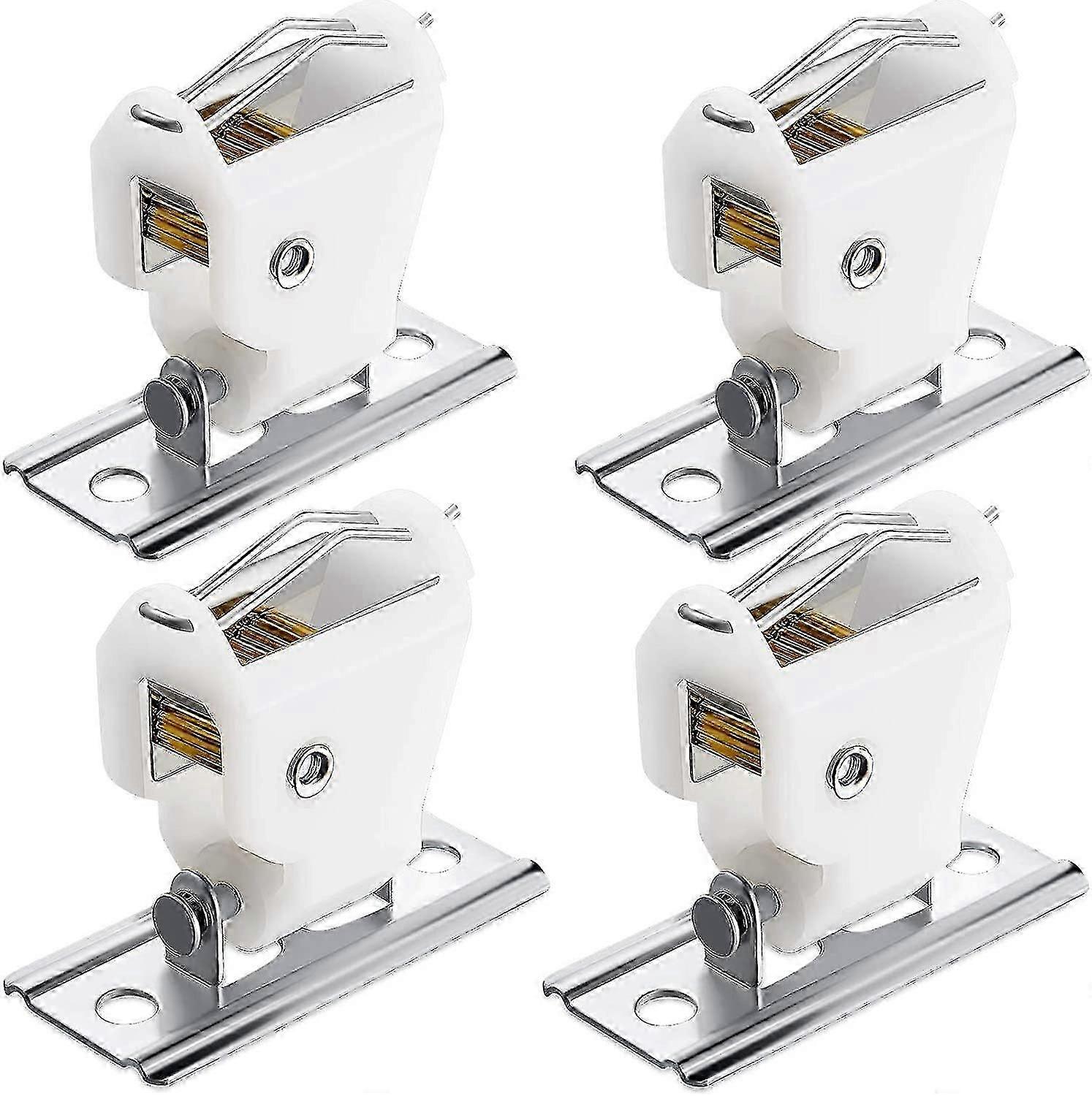 Roman Shade Cord Lock Holds Up To 3 Cords Austrian Shade Window Blind Lock (4 Pieces)-Good