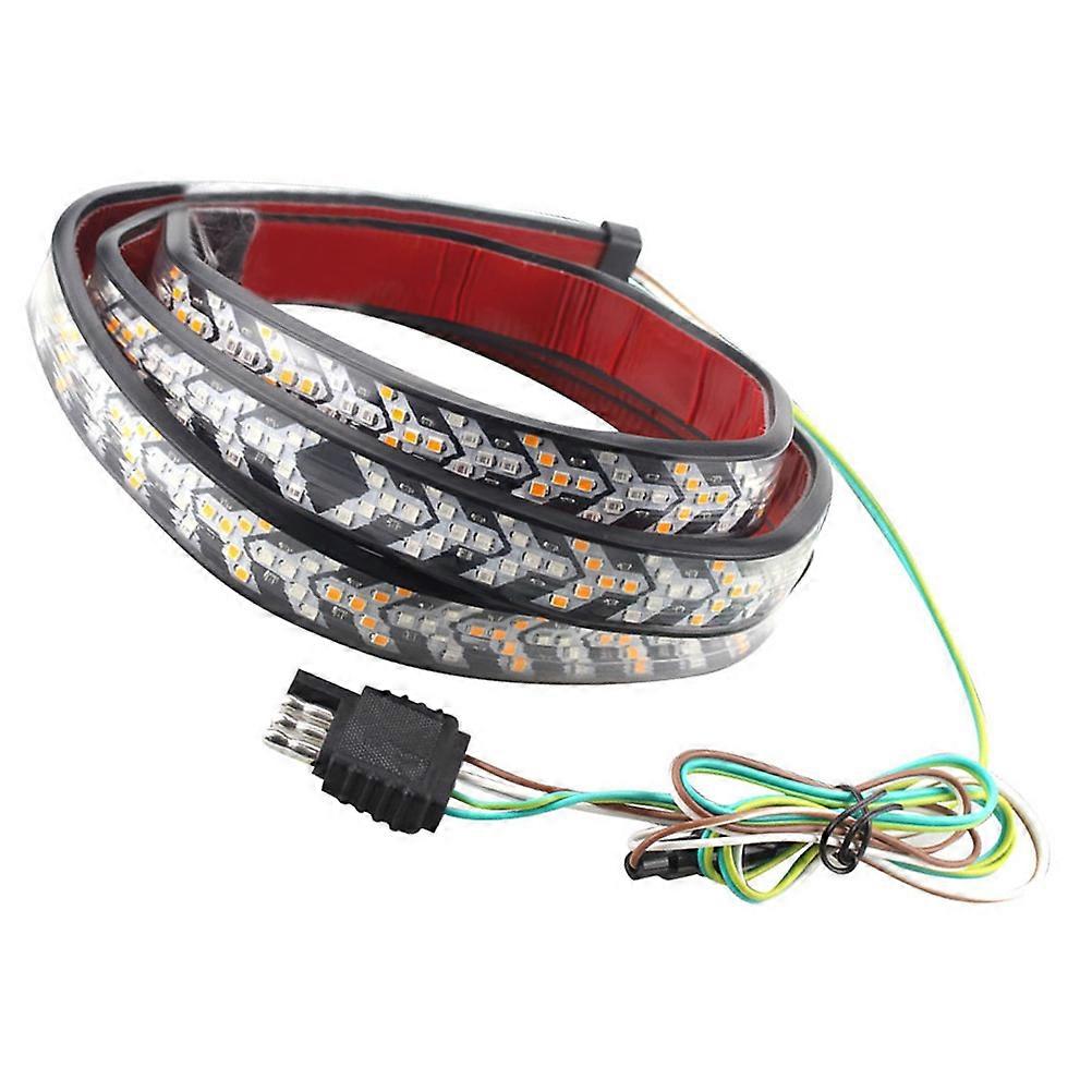 Truck Brake Light Strip 48 Inches Waterproof Tailgate For Trailer Safety 1Pack