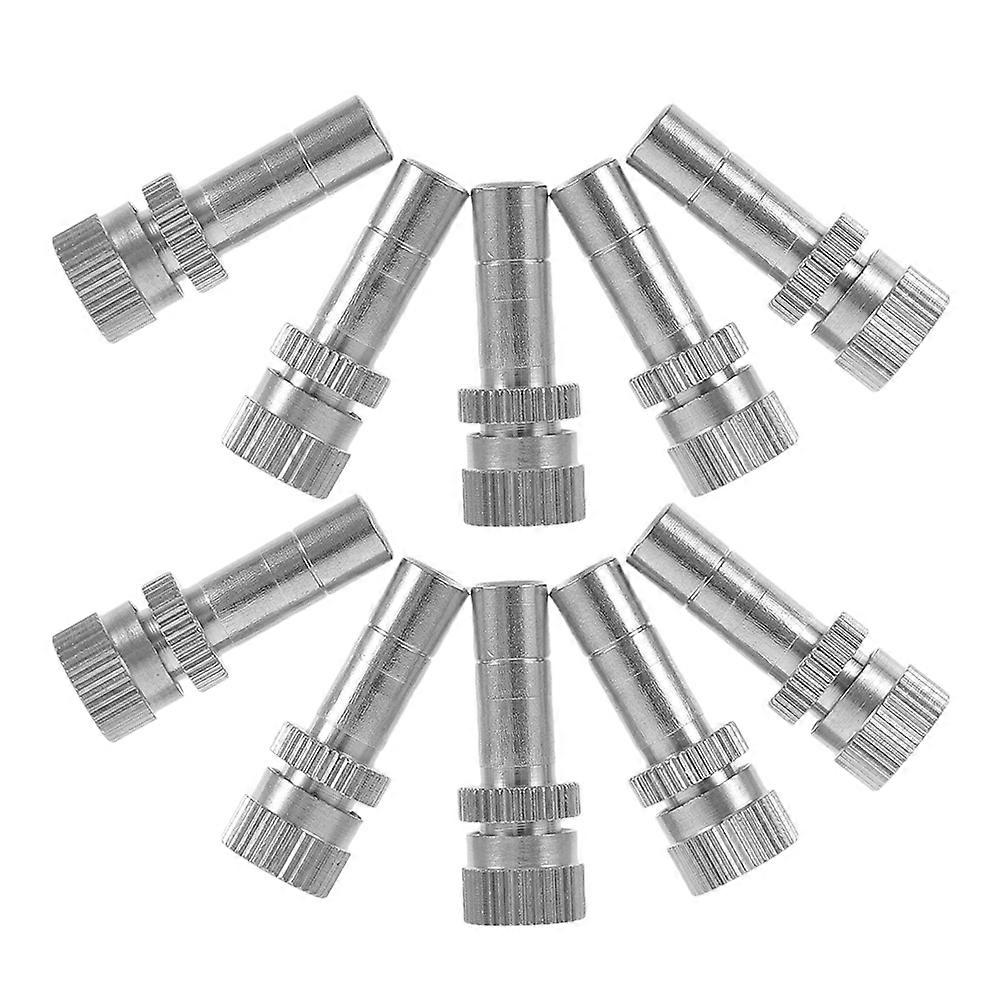 Adjustable Misting Nozzle Misting Nozzle Air Purification System 1.10X0.39X0.39In 10Pcs