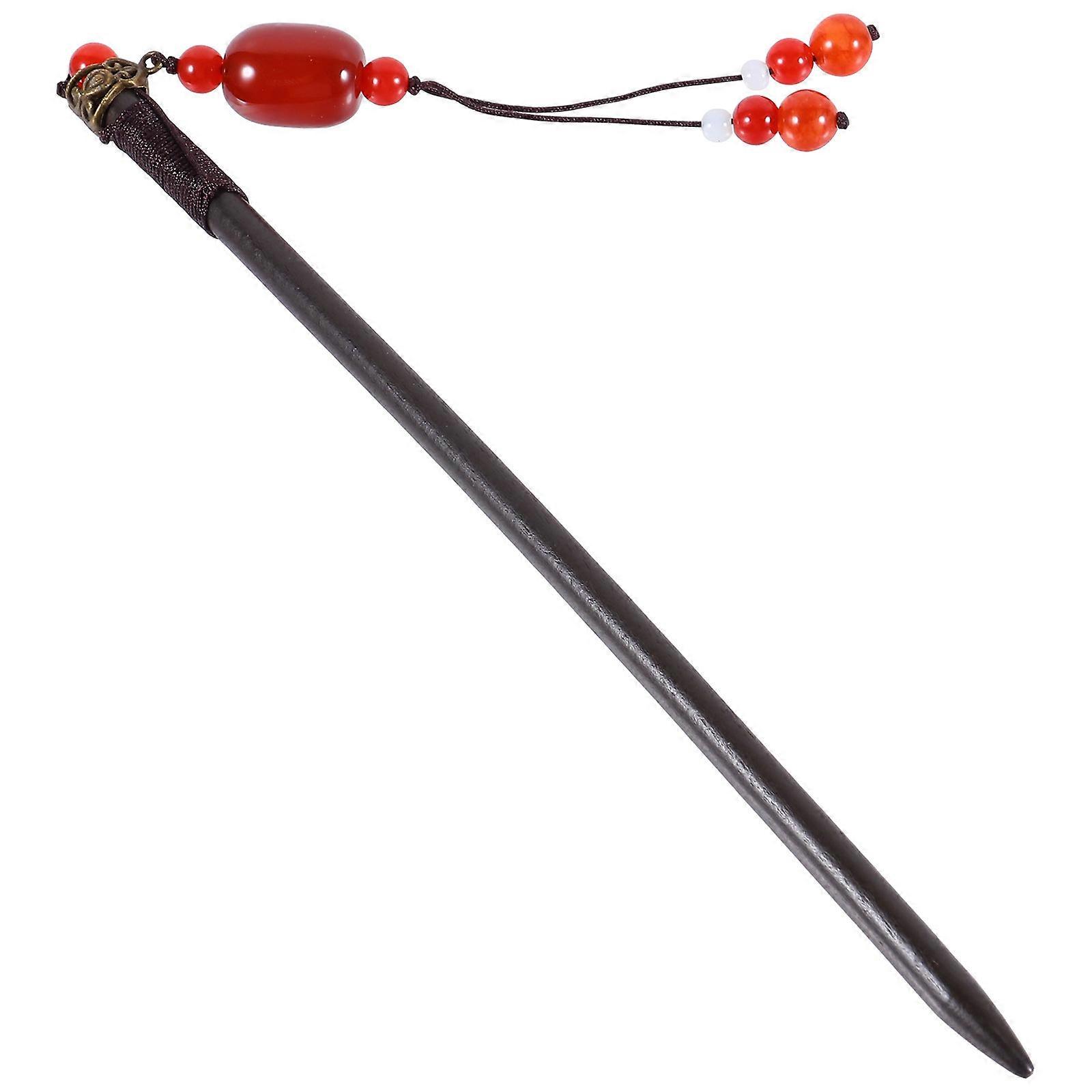 Retro Hairpin with Agate Material for Women in Assorted Color Creative and Durable 1 Piece