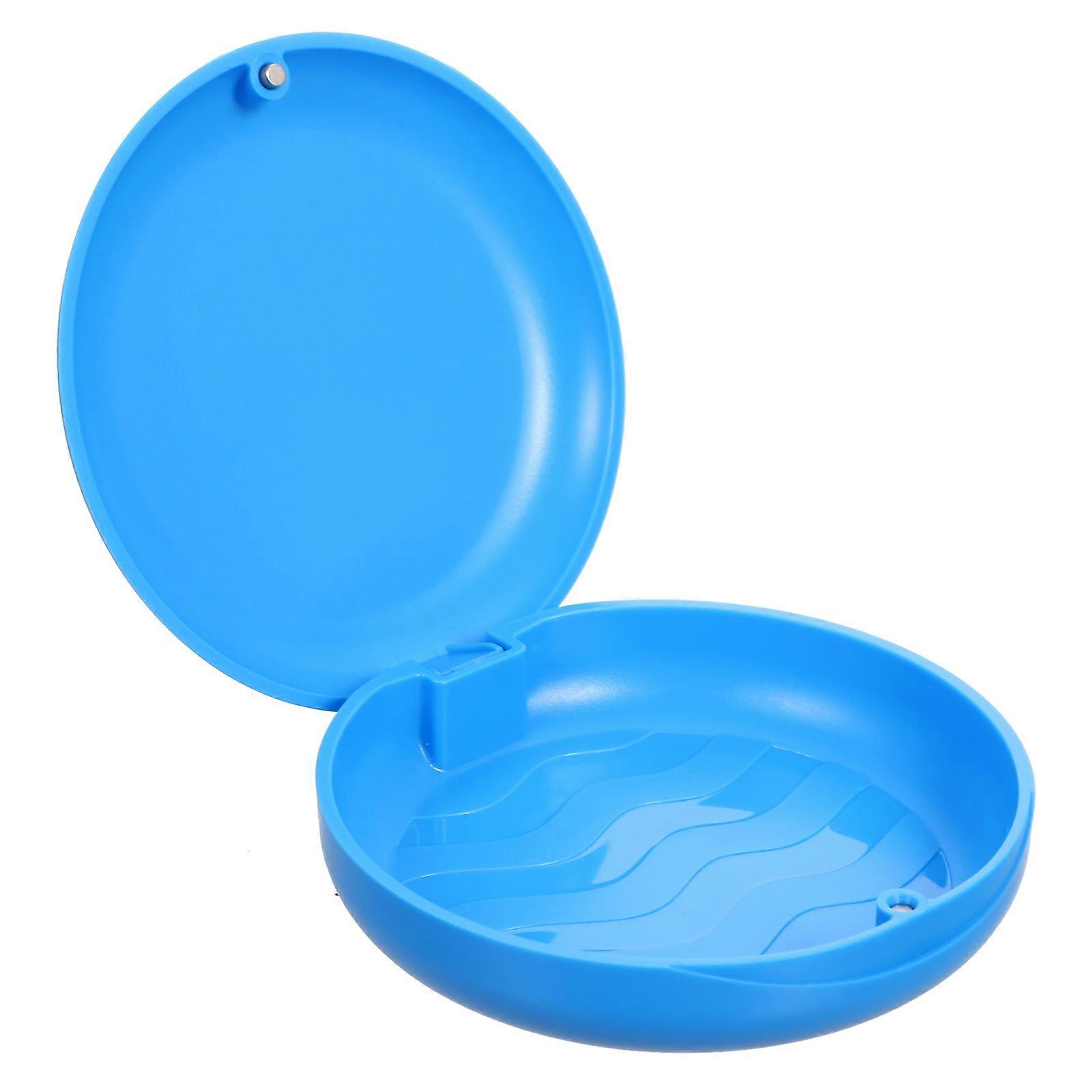 Tooth Socket Box Retainer Case Daily Use Storage Rectangular Shape ABS Material 1Pcs
