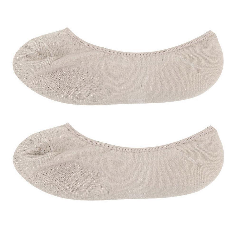 Shock Absorbent Gel Ankle Socks Moisturizing for Girls Low-Cut Everyday Wearing Size 17x8.6cm 1 Pair