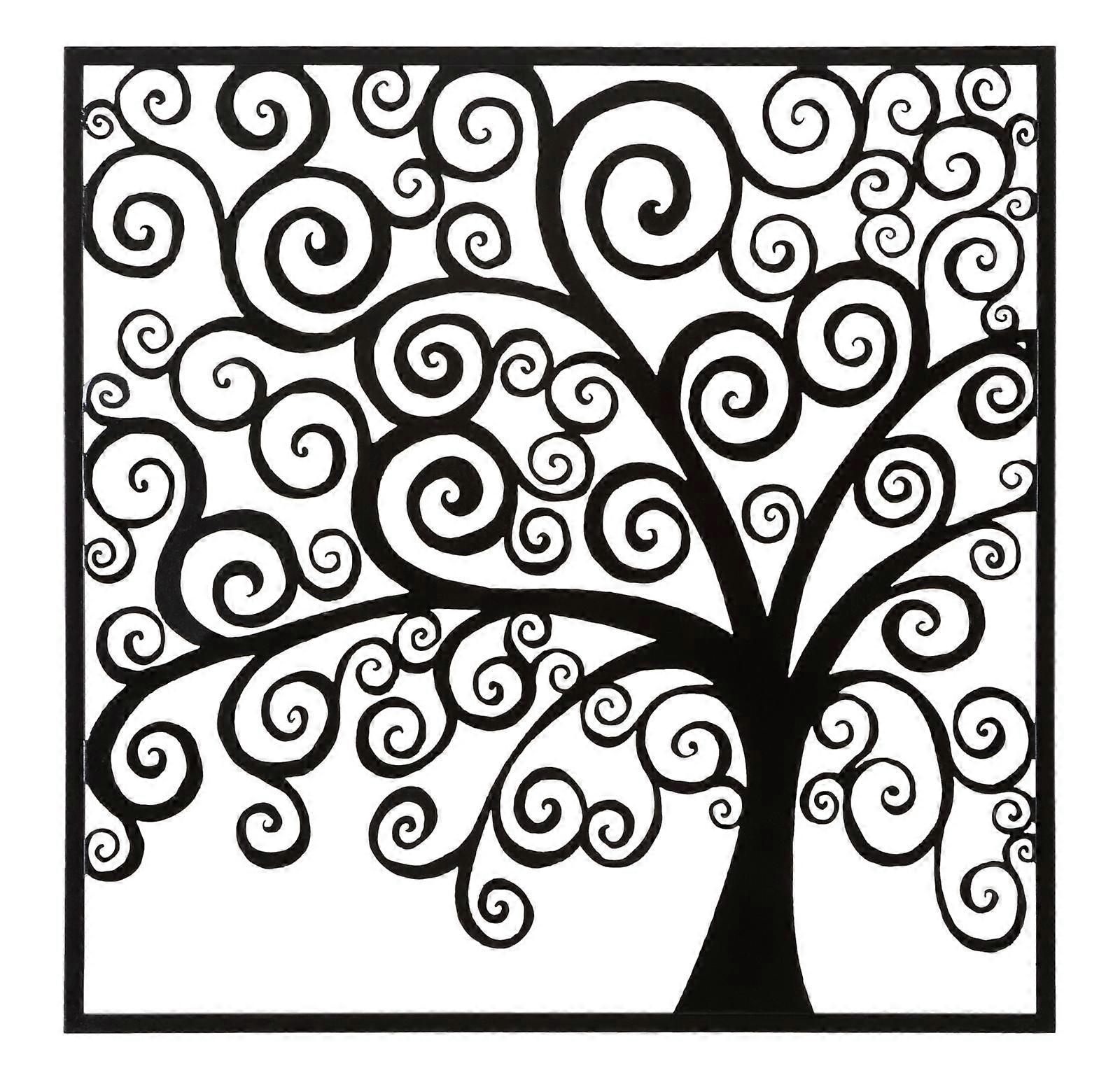 EISERNES WANDPANEEL THREE PLUS CM 100X1X100