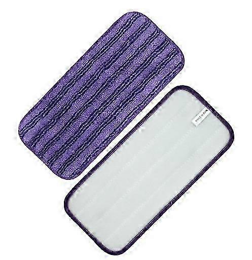 2pcs Reusable Mop Pads Compatible with Swiffer WetJet Mop, Wet Jet Mop Pads Refills Microfiber Mop Refill Pads Wet Dry Mop Replacement Heads
