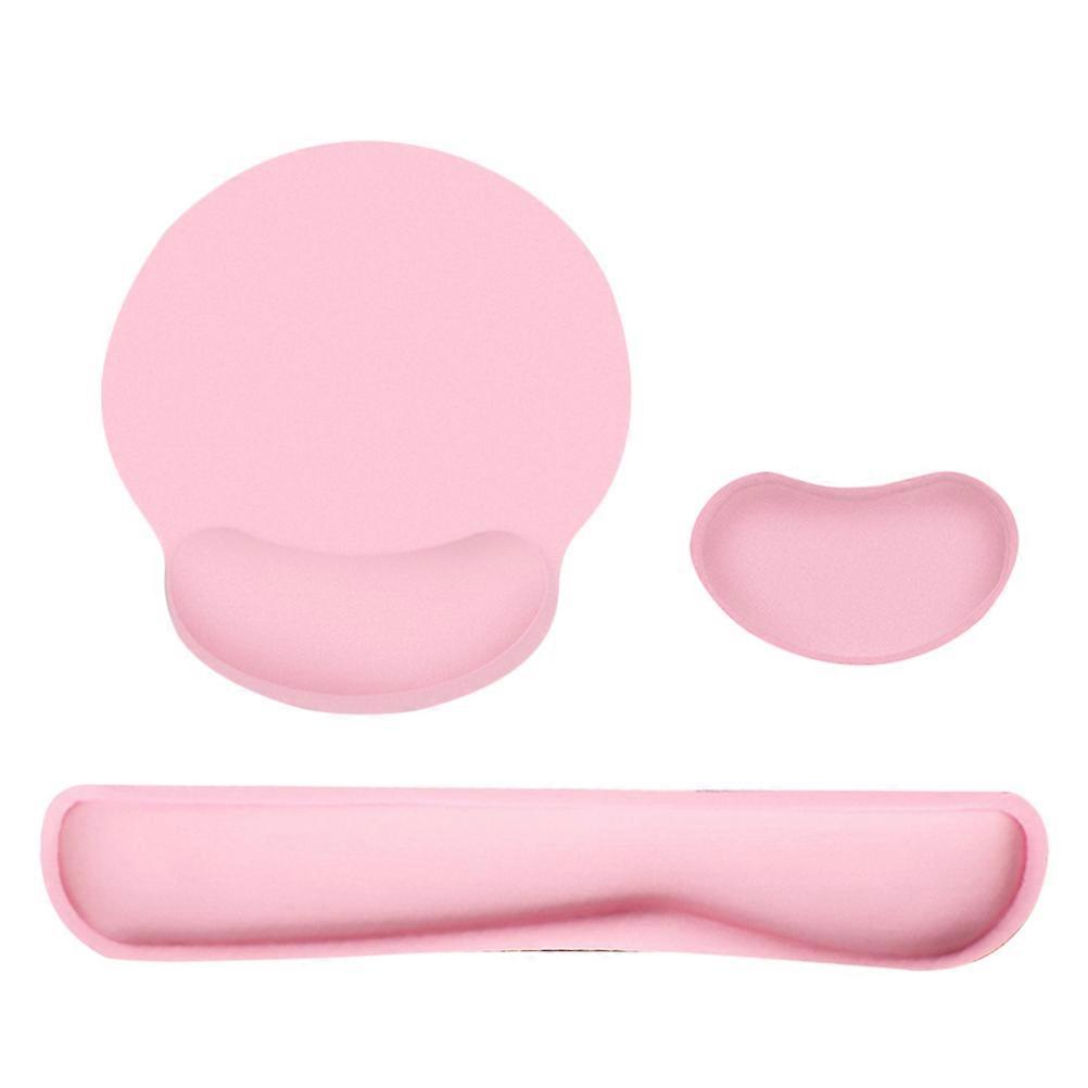 Stress Relief Mouse Pad Wrist Rest Designers 17.3×3.1×1in Easy to Clean 1Set