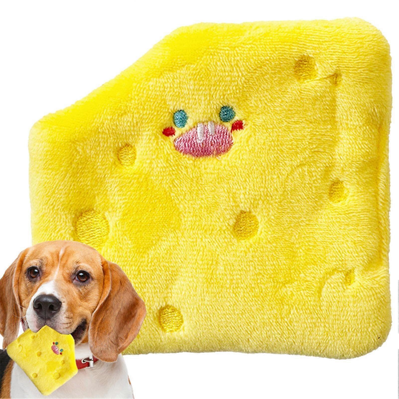 Squeaky Dog Toy Teething Squeaker, Food Search Puzzle, Interactive Indoor Chew Toy With Sounds