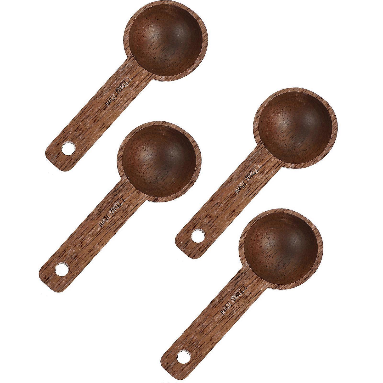 Household Coffee Scoop Simple Design Material Measuring Tool 4Pcs