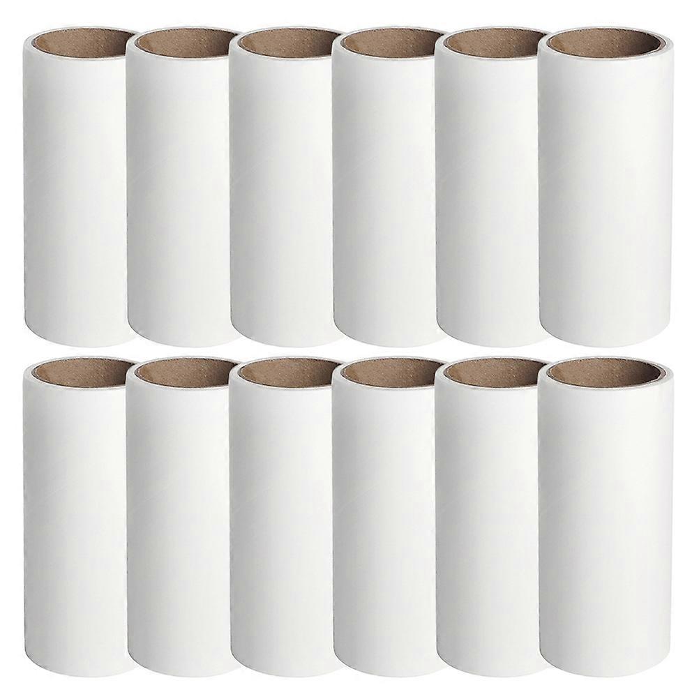 16pcs Lint Roller Replacement Brush Hair Sticky Substitute Roller