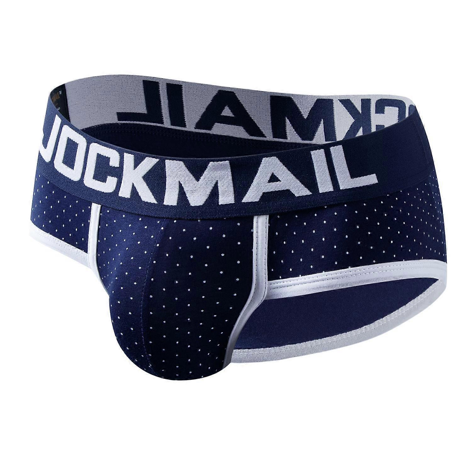 Slip JOCKMAIL Coton à pois imprimé Sous-vêtements taille basse pour homme