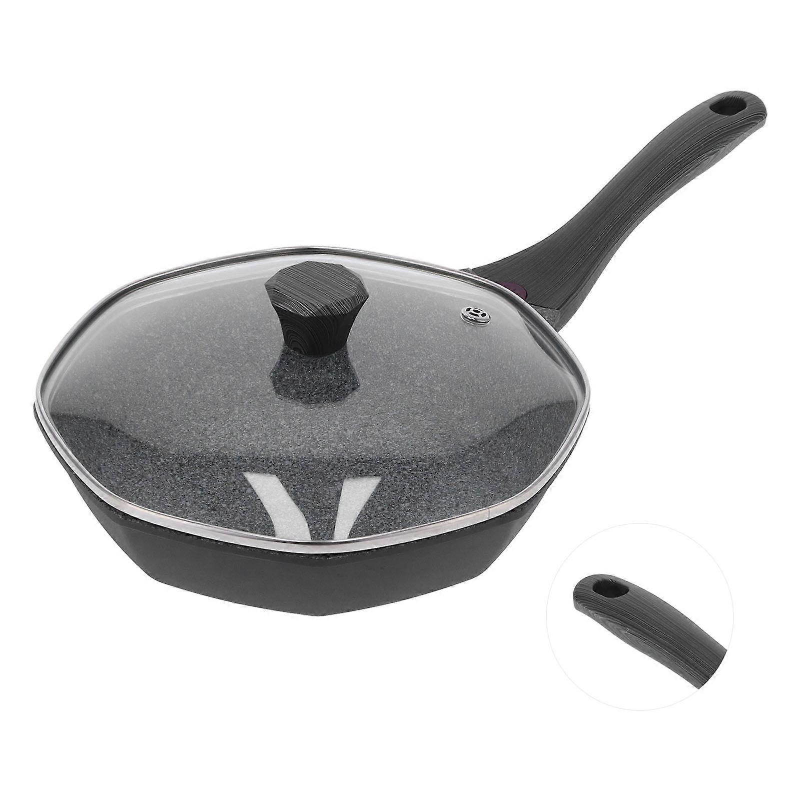 Octagonal 28cm NonStick Frying Pan for Induction & Gas Stove