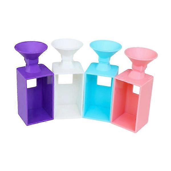 4 pc diamond painting drill funnels for round containers.
