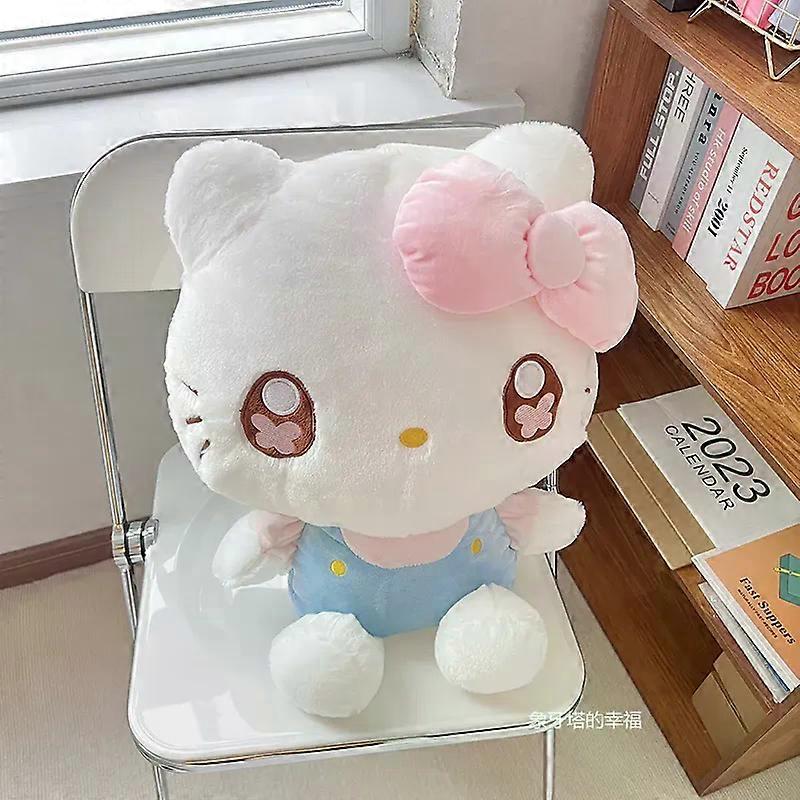 35/45cm Sanrio Γλυκό Hello Kitty Βελούδινο παιχνίδι Υπέροχο χνουδωτό γεμιστό κινούμενο σχέδιο Anime Kawaii Hug Plushies μαλακή κούκλα για κορίτσι Χριστούγεννα δώρα