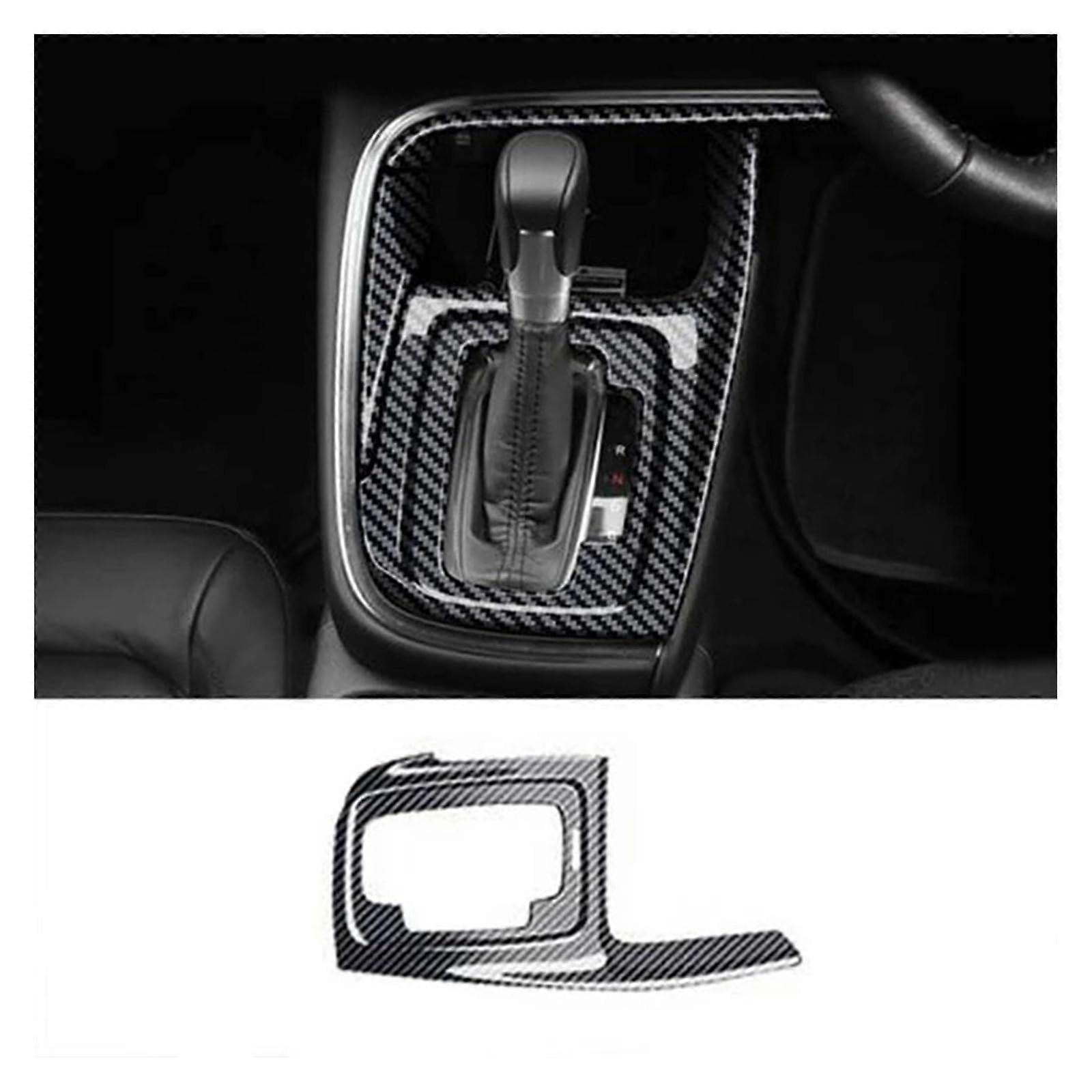 Auto Carbon Fiber Zentrale Getriebe Panel Control Panel Aufkleber Innen Modifikation Console Sticker for HR-V 2022-2023 RHD