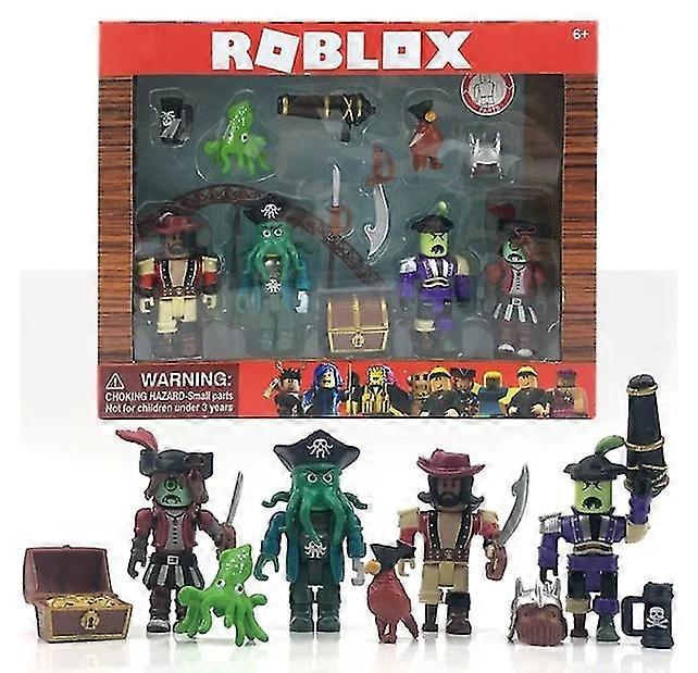 Virtual World Roblox Figurine Roblox Brinquedo Juguetes Block Doll Game Peripheral Hand Model Decoration 2025