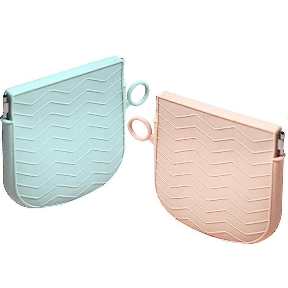 Portable Silicone Makeup Bag for Lipstick Jewelry and Small Items Assorted Color Lightweight Travel Friendly