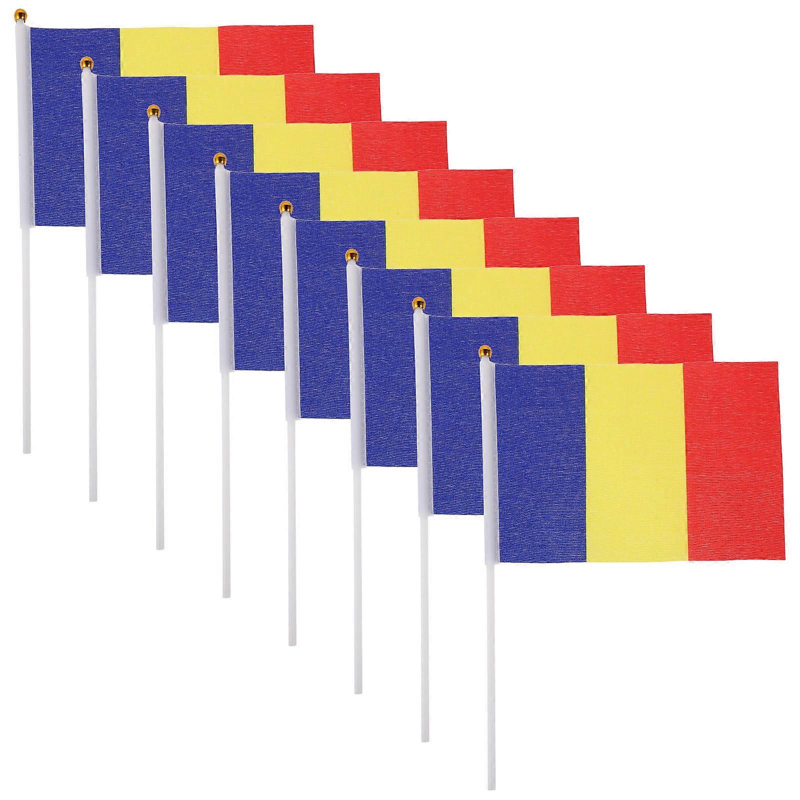 Durable 50Pcs Waving Flag Handheld Design For Celebrations Fans Events Lightweight
