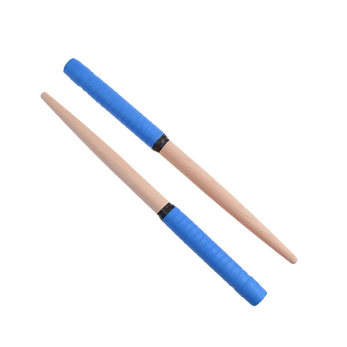Percussion Instruments Accessories 1 Pair 35x2cm Blue Drumsticks Lightweight Sticks For Music Practice Performance