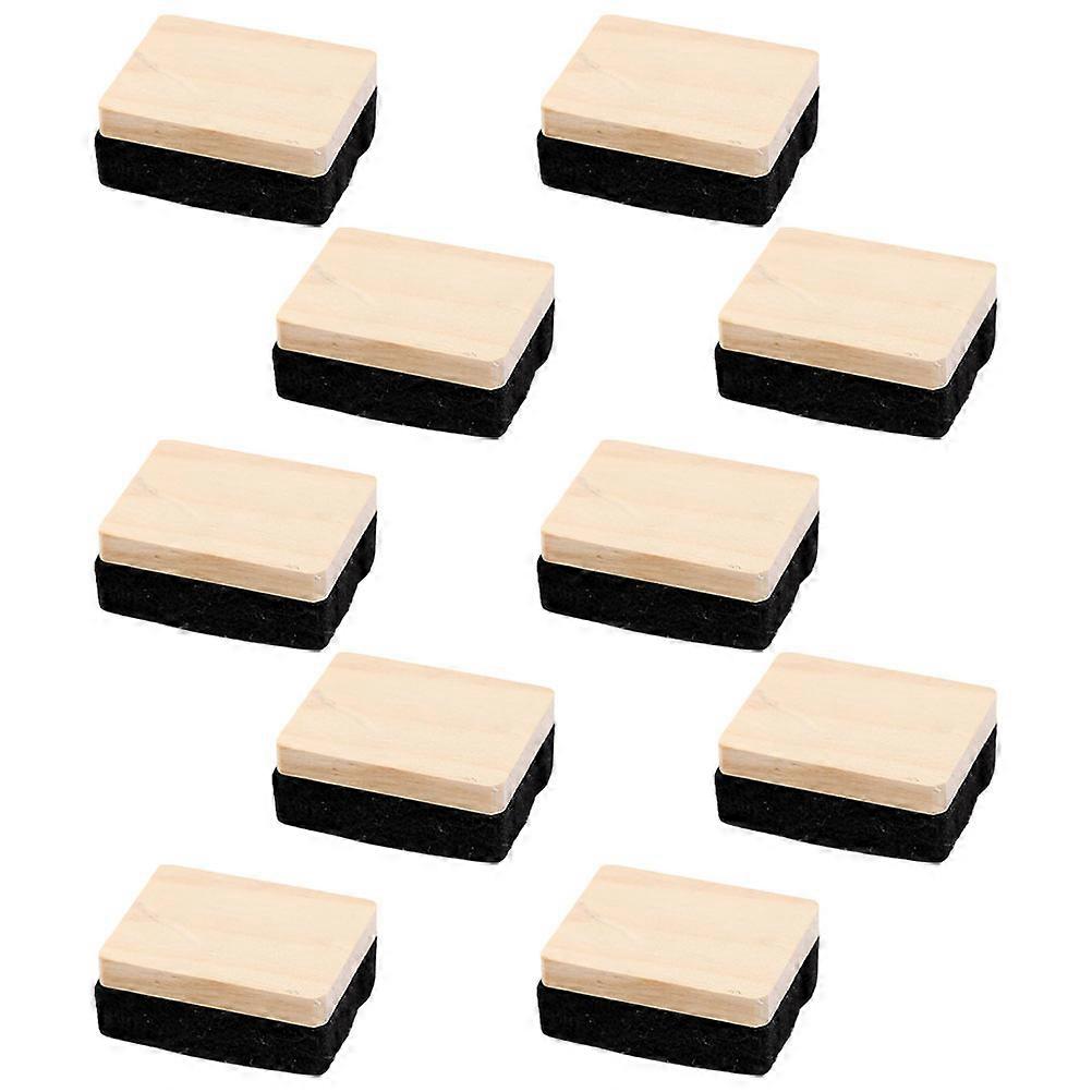 Mini Whiteboard Eraser 10Pcs Suitable For Training Institutions Small Rectangular Protecting Board Surface