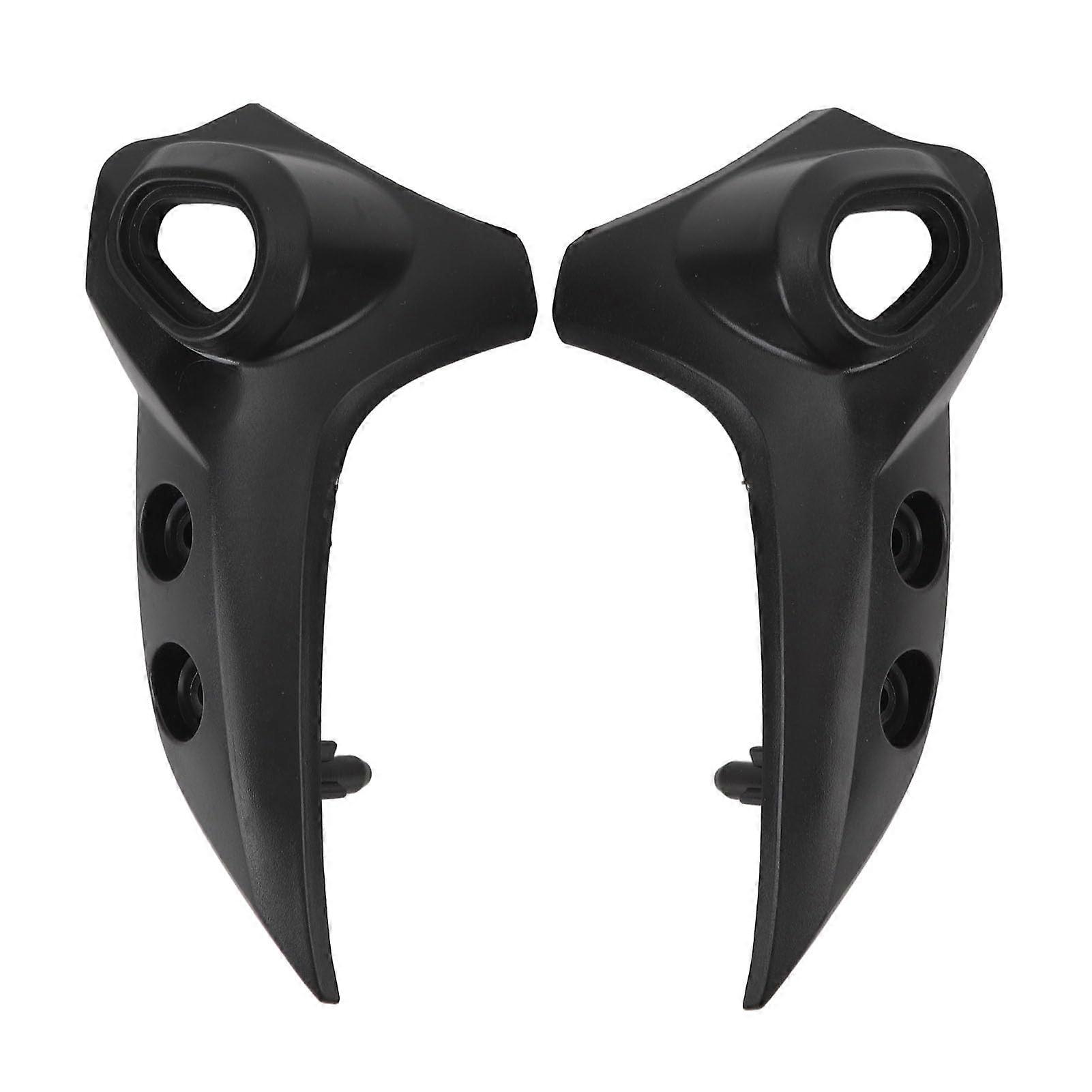 Front Headlight Fairing Pair Of Black Replacement For Yamaha FZ6 FZ-6N 2004-2009