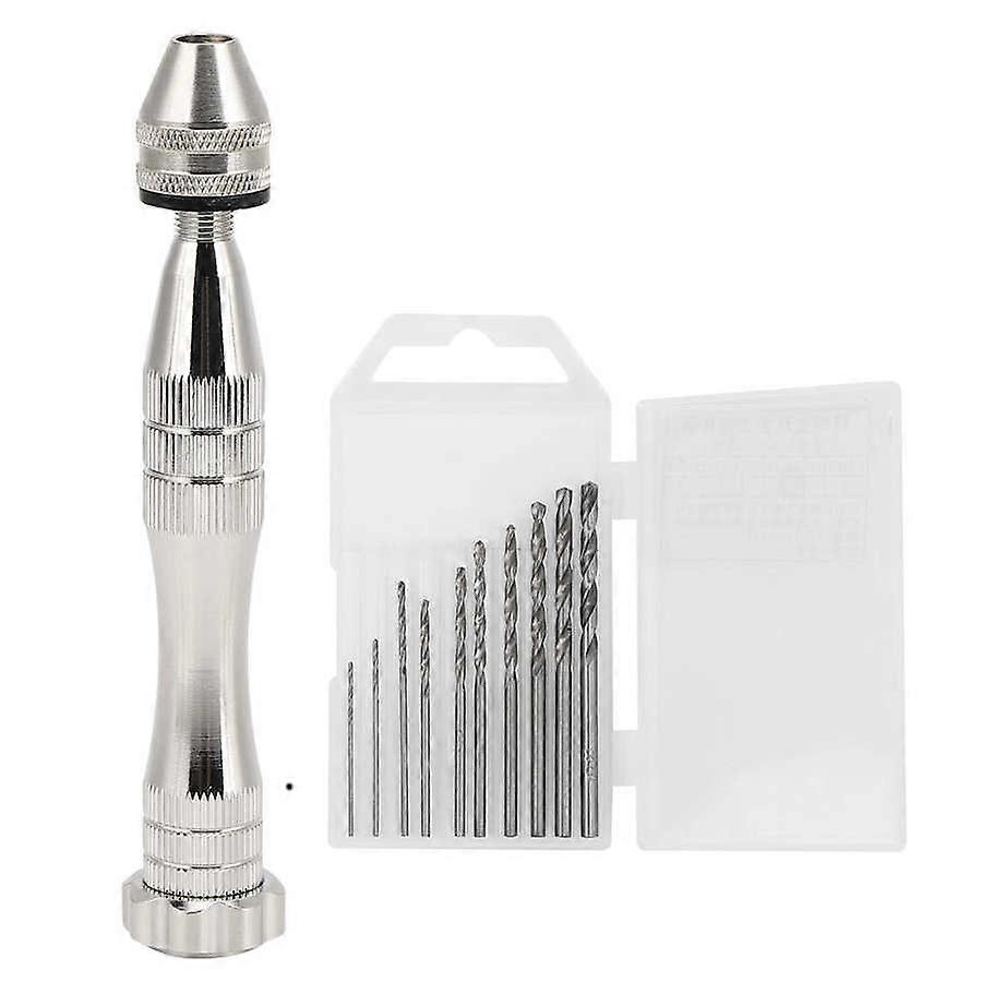 Zestaw wierteł krętych ze stopu aluminium ze stopu aluminium z wiertłami 10 sztuk 0.8-3mm