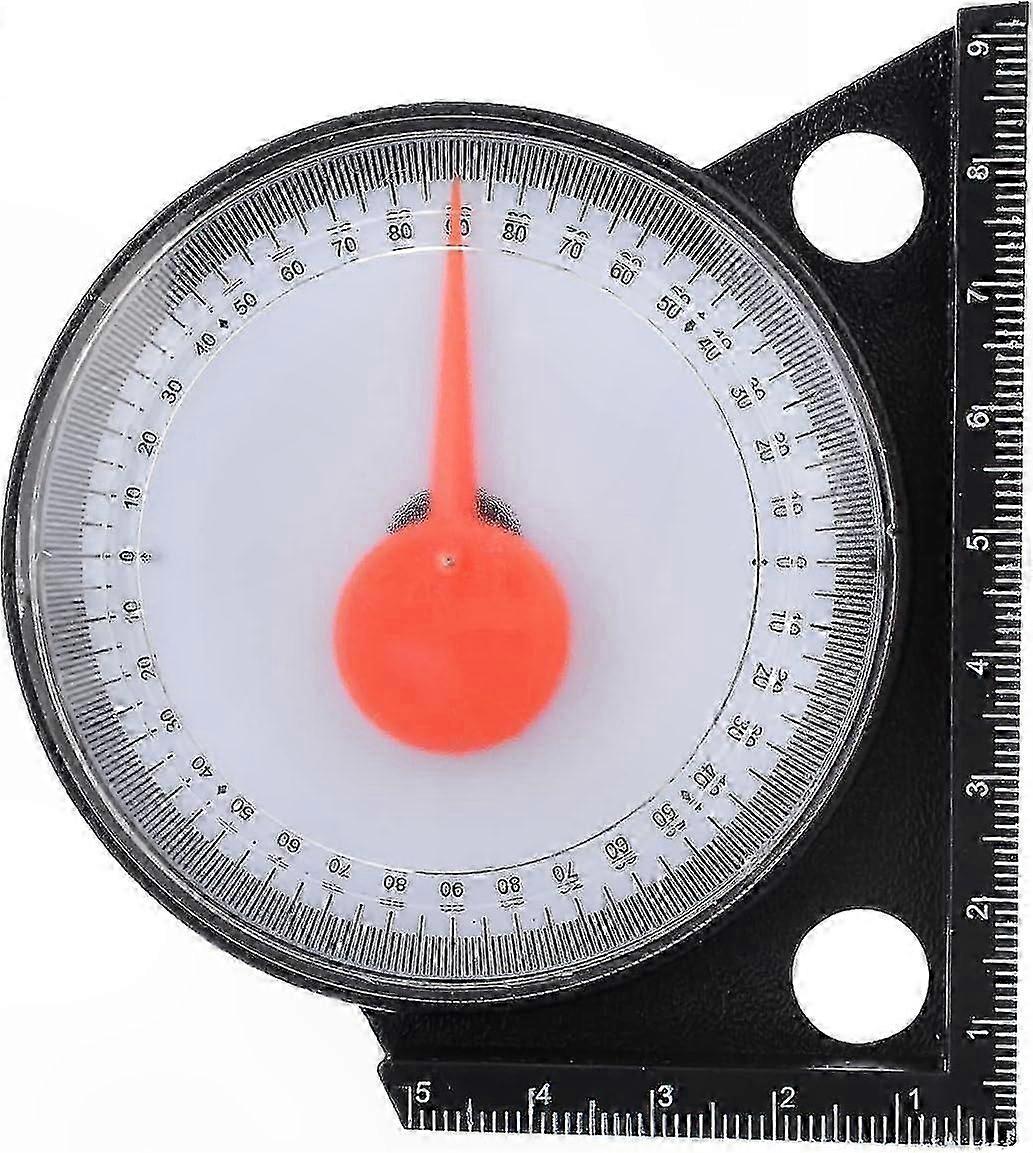 Magnetic Base Angle Meter for Tilt Measurement Protractor Tool Clinometer Level Detector Slope Inclinometer