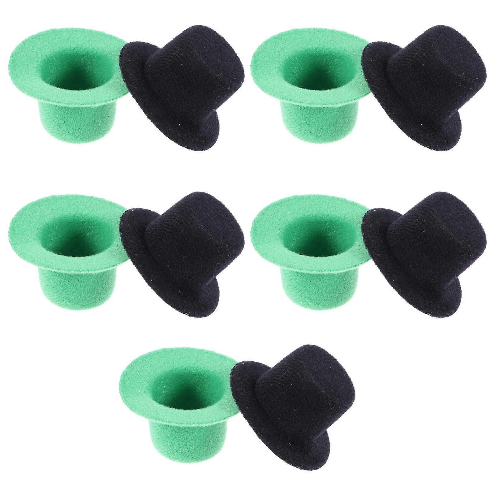 Handmade Mini Bowler Hats for DIY Crafts, Perfect for Parties and Decorations
