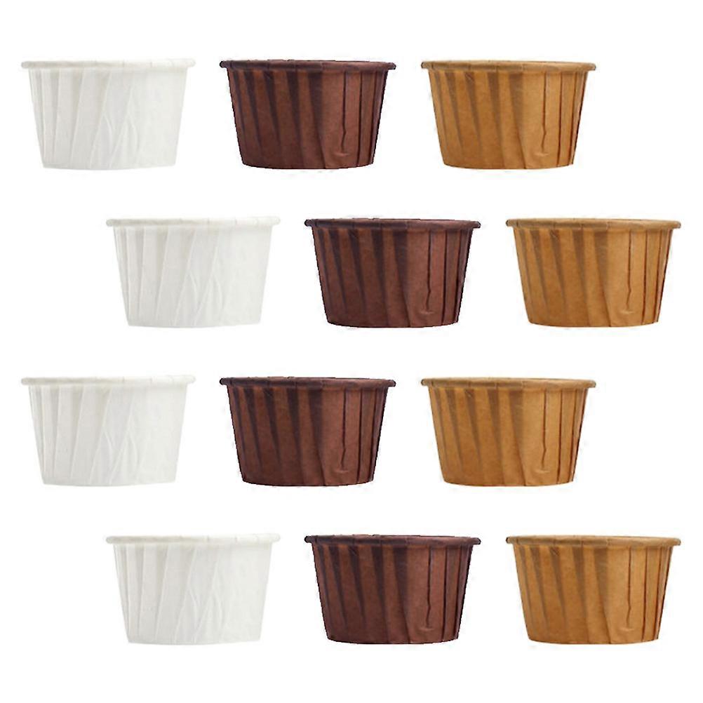 Assorted Color Paper Cake Cups for Baking and Party Decorations 150 Pieces