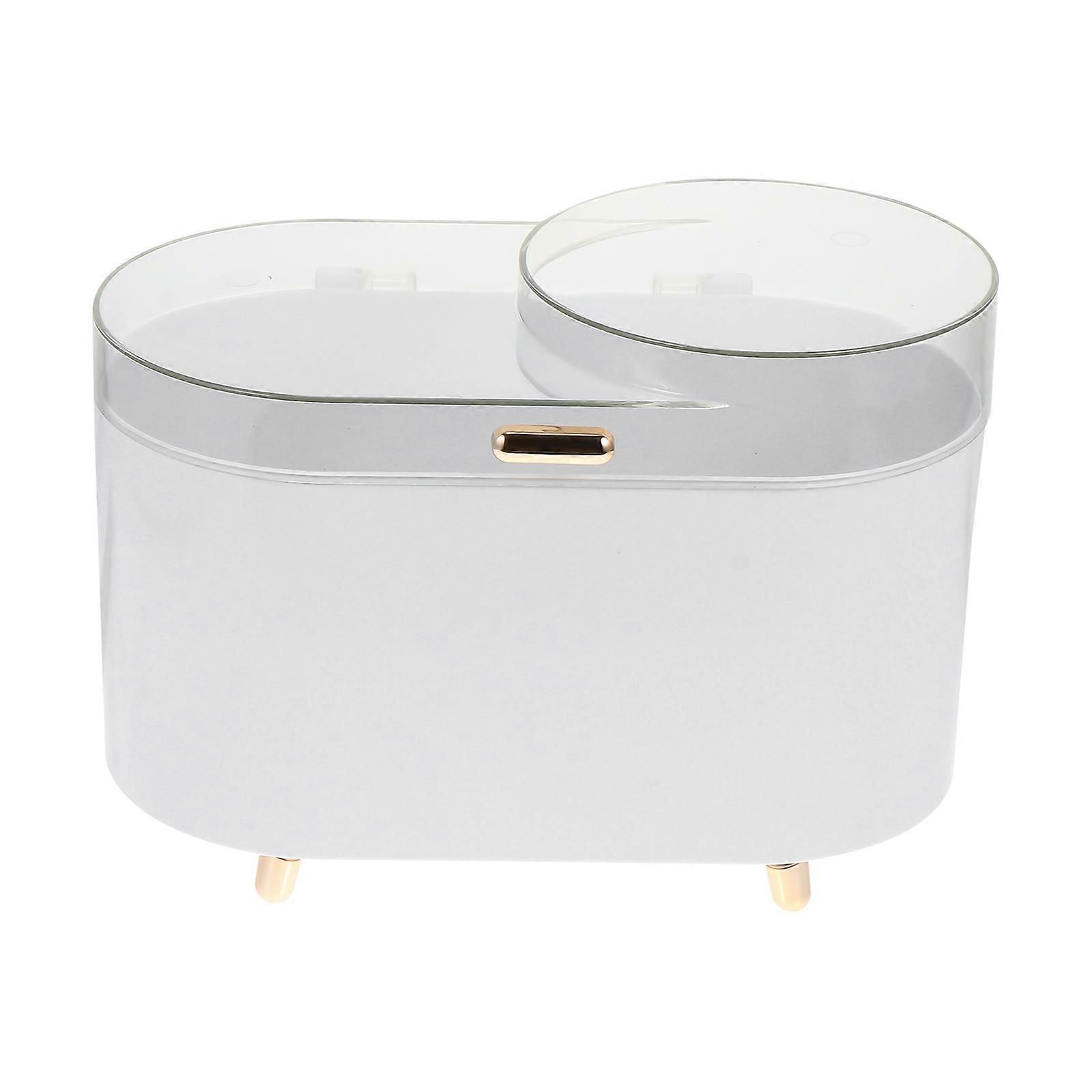 Perfume Storage Holder With Lid Simple Design Suitable For Desk Organization 25.5X22.5cm 1Pack