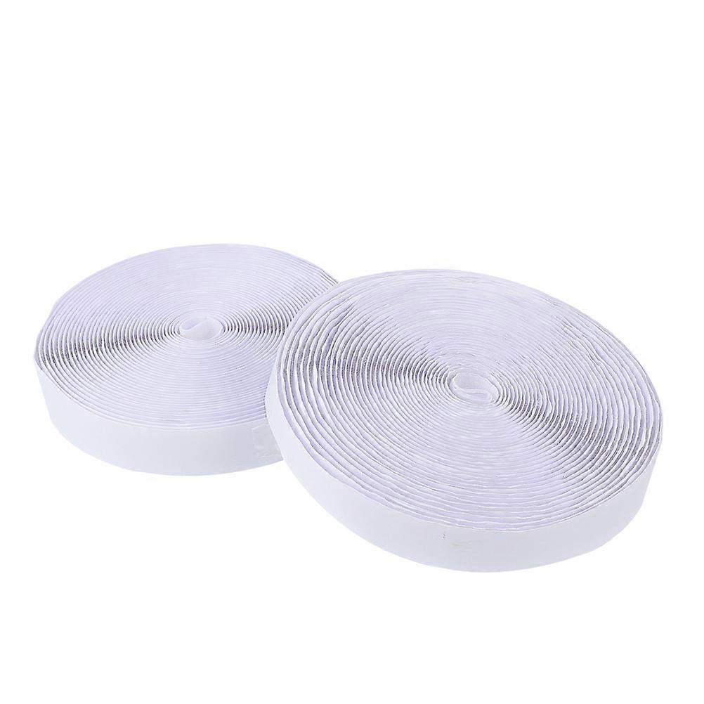 Durable White Hook And Loop Tapes For Mosquito Prevention 1000.00X2.00X0.10Cm Household Users 1 Set